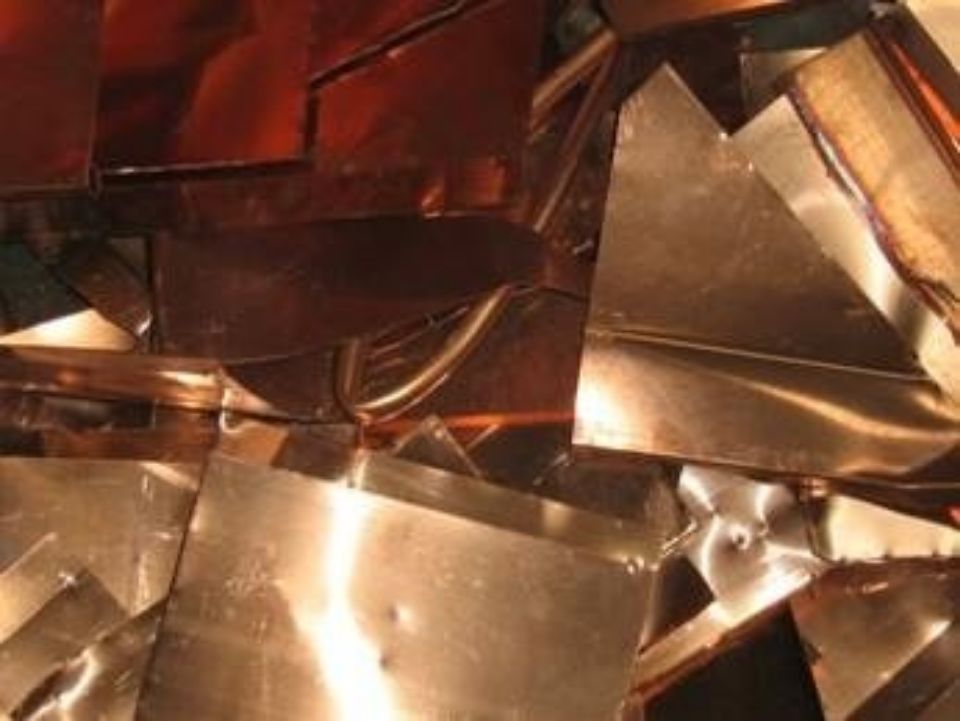 recupero di rottami metallici