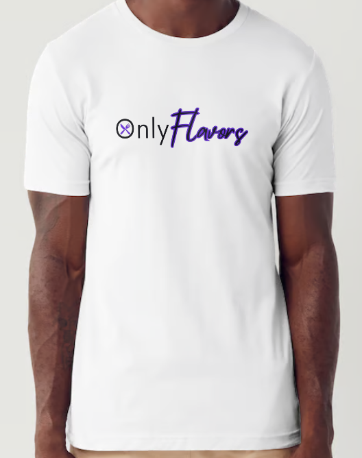 OnlyFlavors T-Shirt- WHITE
