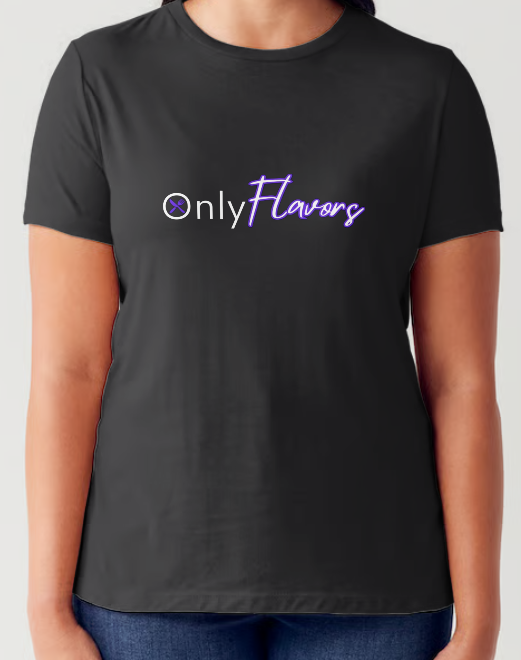 OnlyFlavors T-Shirt- BLACK