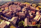 borgo medievale dall'alto