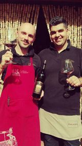 staff di sala dell'osteria