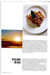 articolo in inglese che parla della trattoria