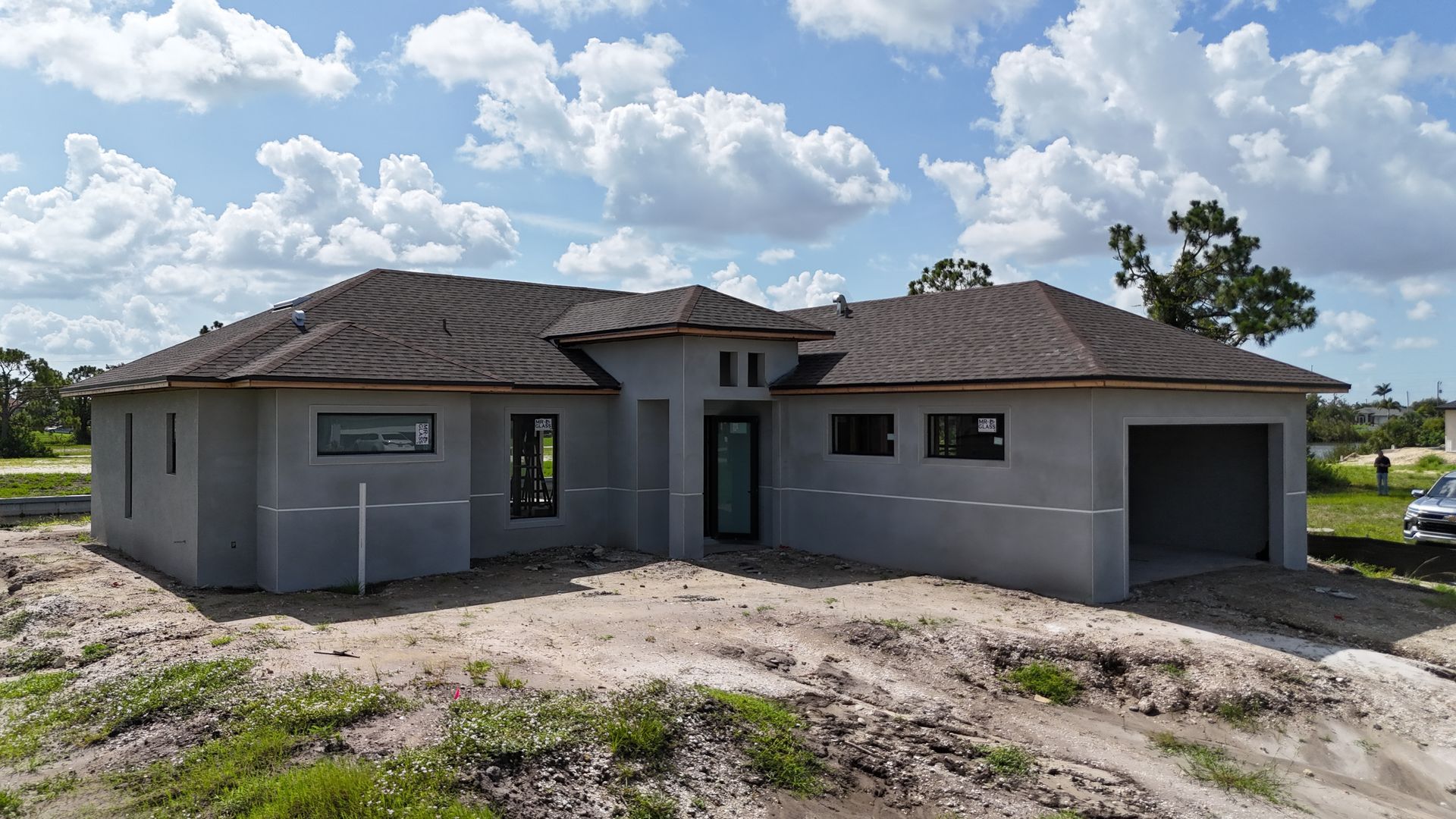 New construction home.