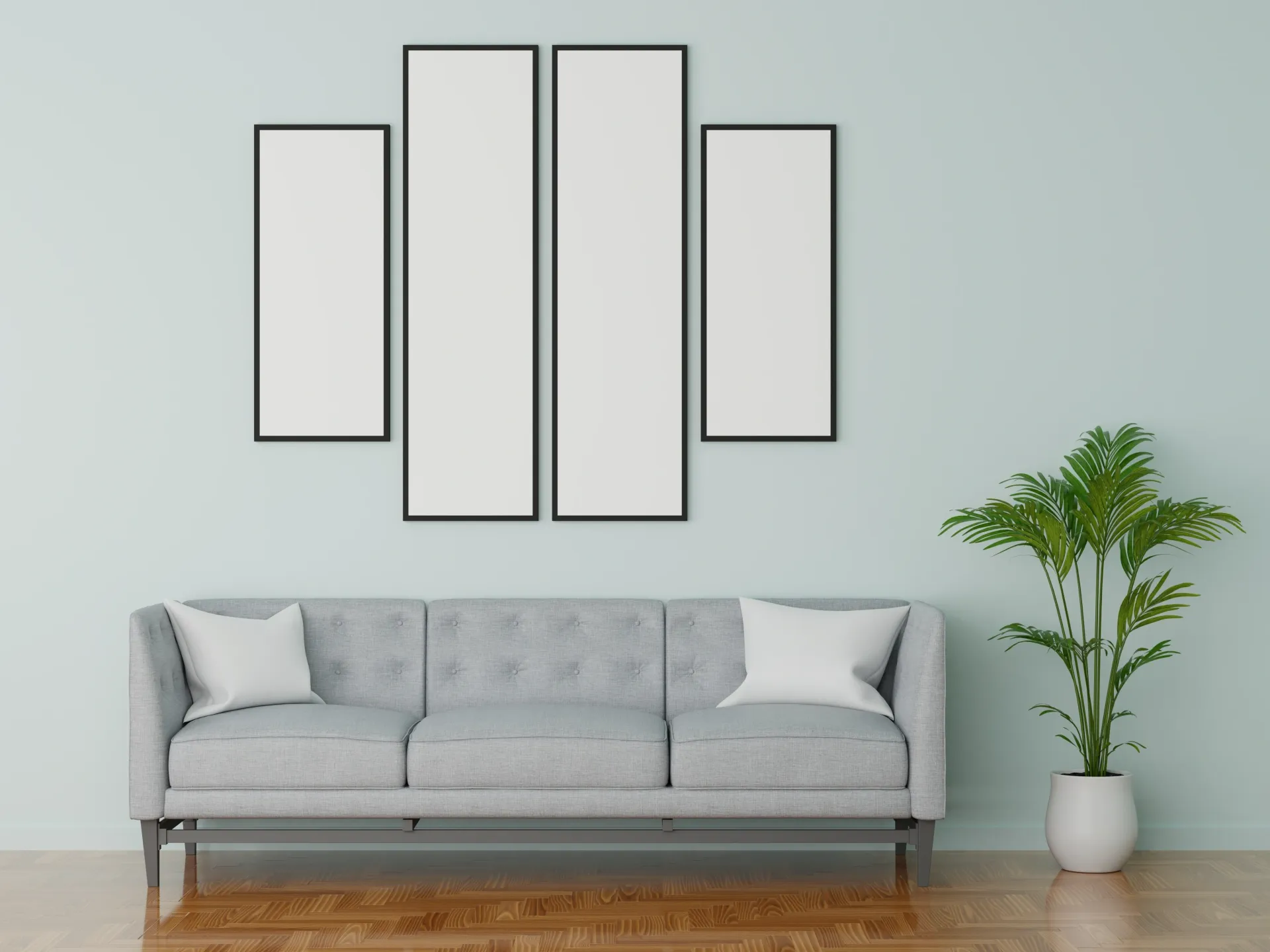 metal prints with empty space 