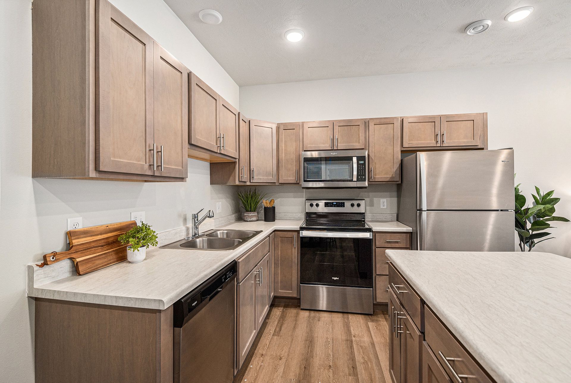 Kitchen with appliances
