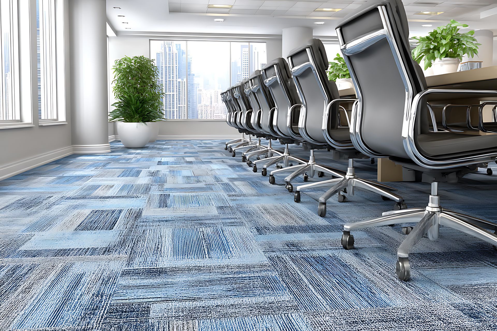Person in mask and gloves cleans wooden kitchen cabinets with a purple cloth.