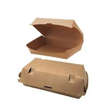 Una scatola di cartone marrone con coperchio su uno sfondo bianco.