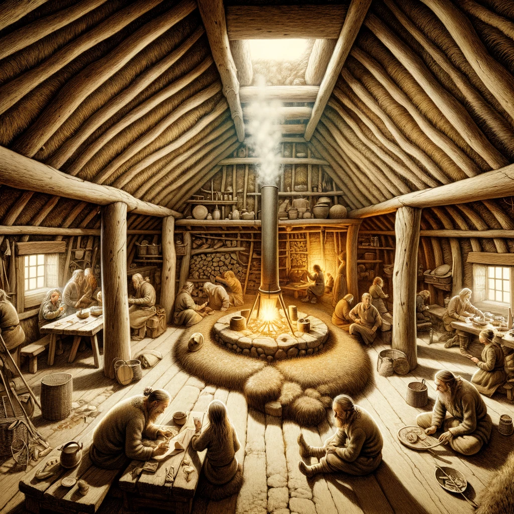 INTERIOR SPACES: A GLIMPSE INTO VIKING LIFE in early Icelandic times