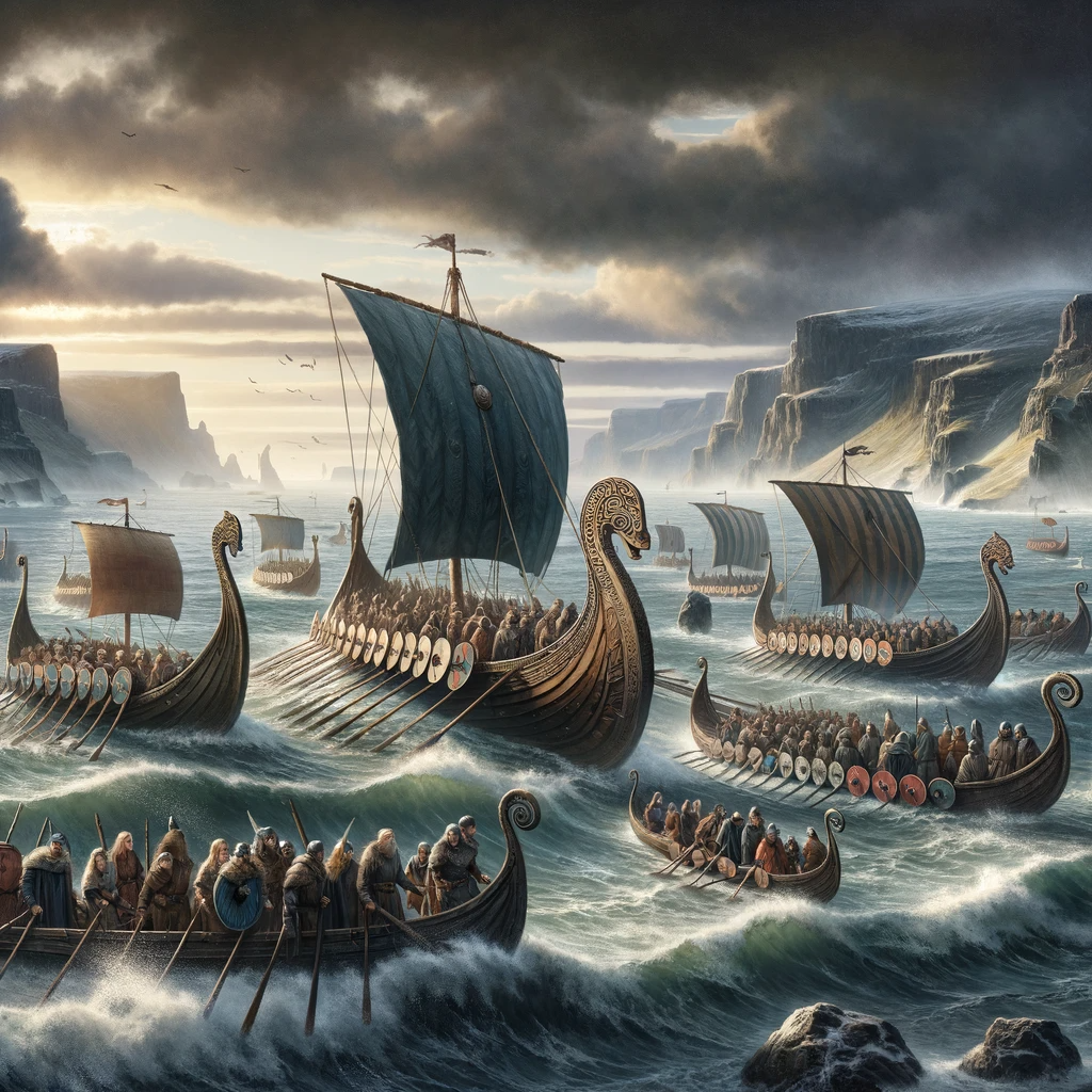 Norse settlers embarked on a journey from Scandinavia to the shores of Iceland