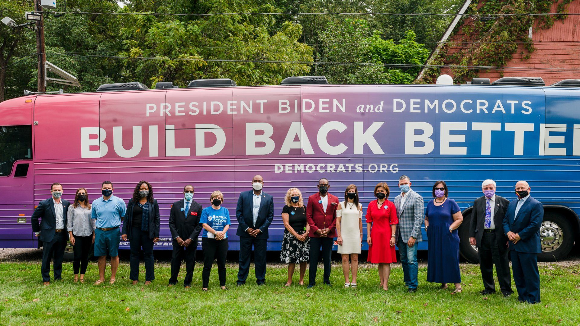 democratic party build back better tour