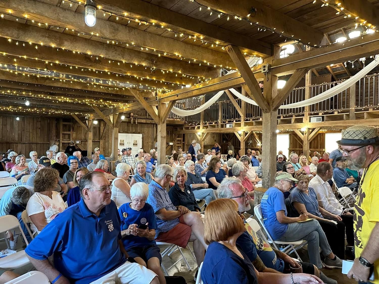 democratic party build back better tour bus