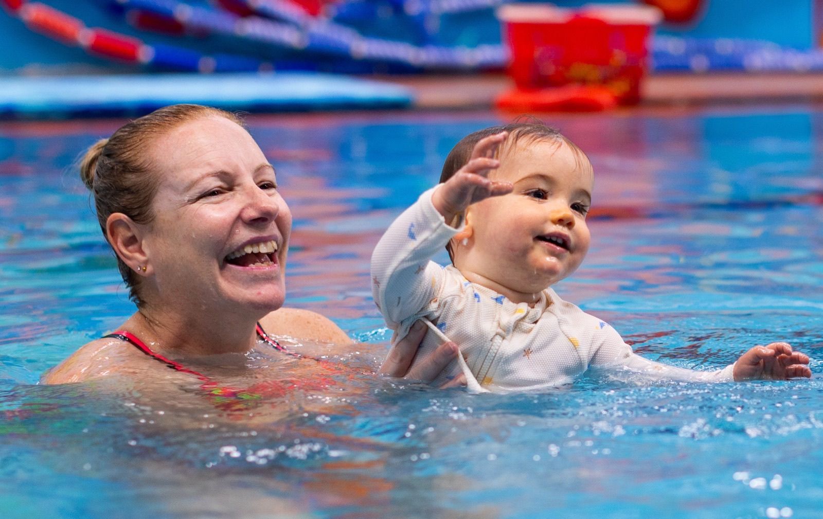 Baby swimming lessons at Shawn's Swim School