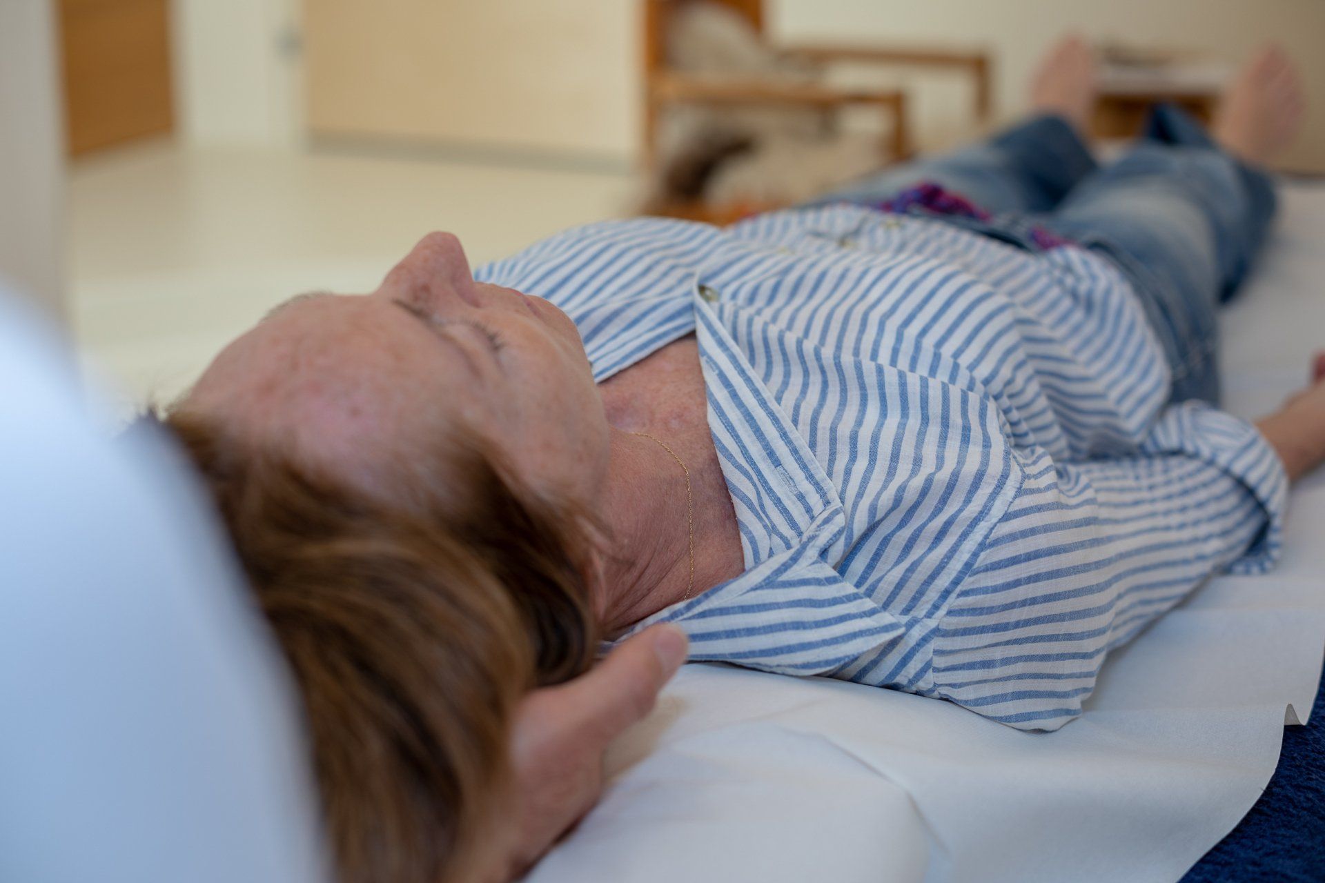 Lying patient