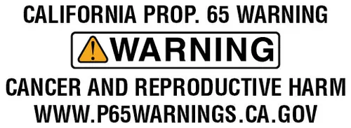 California Prop 65 Warning Link