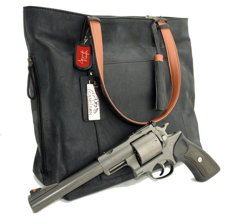 Custom Conceal Carry Purse Gray