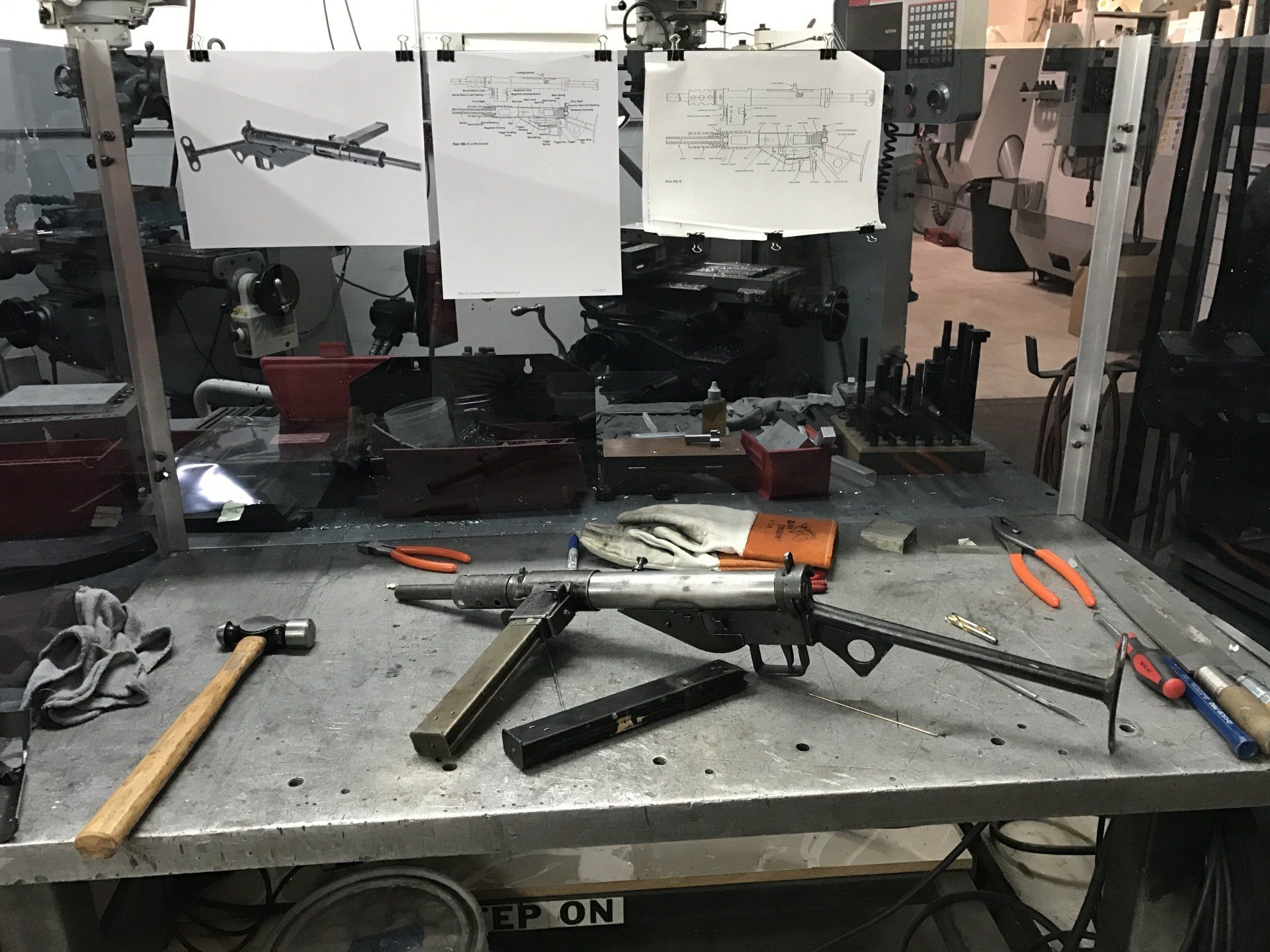 Sten MK II Phoenix Kit Build 4