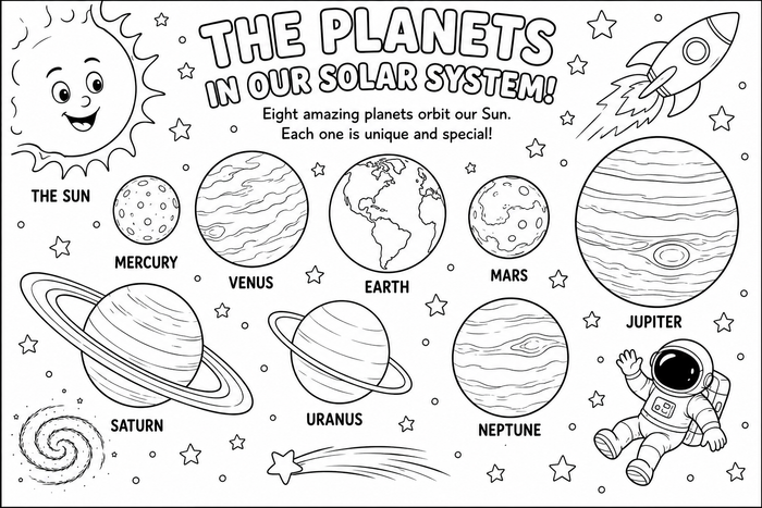 Planets of Our Solar System preview
