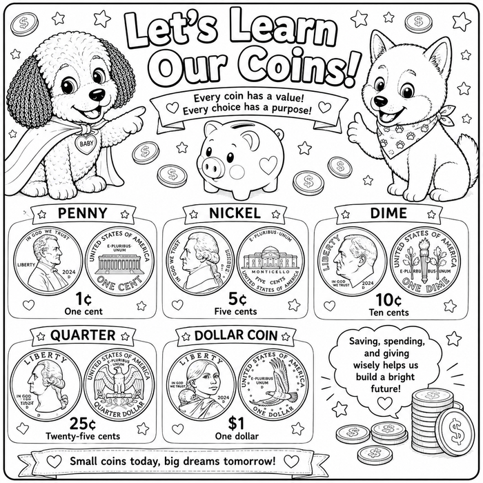 Let’s Learn Our Coins preview