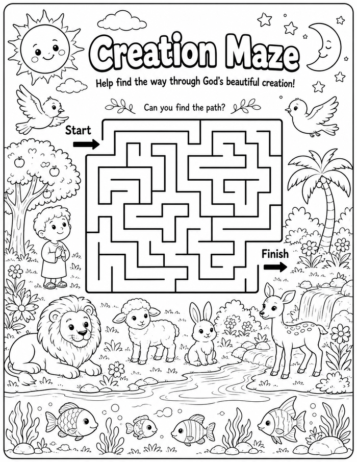Creation Maze preview