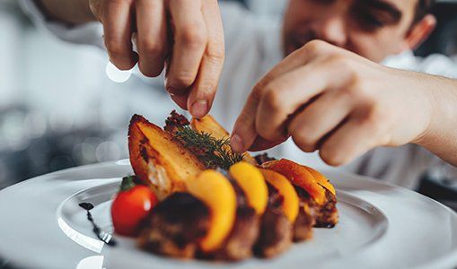 Cooking Classes — Close Up of a Plating in San Antonio, TX