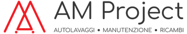 Logo per AM Project: simboli rossi intrecciati 