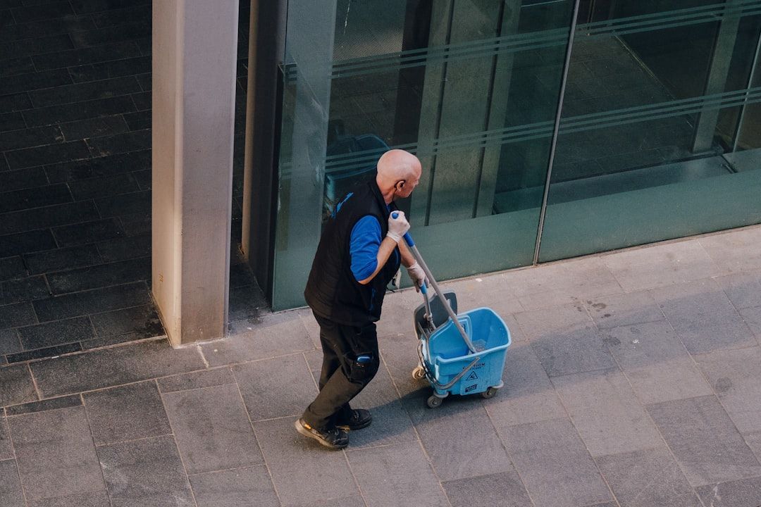 commercial cleaning with porters