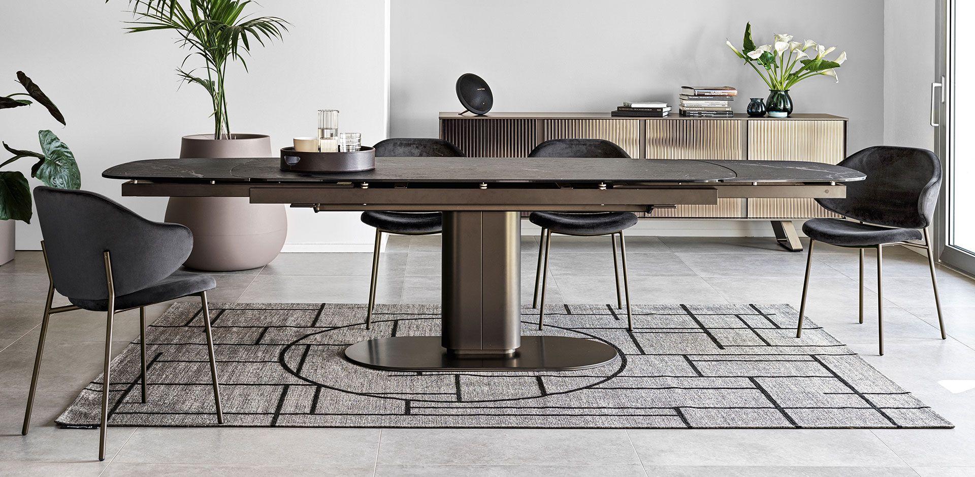 calligaris table extension