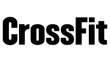 CrossFit logo in black, uppercase letters on a white background.