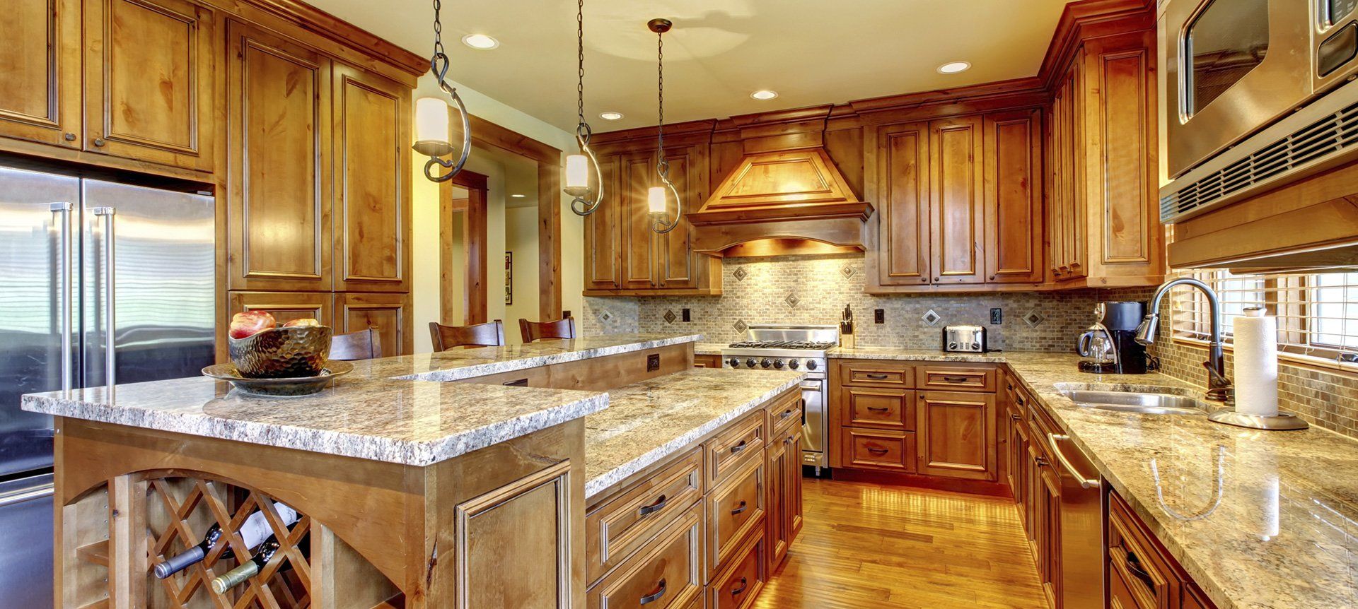 kitchen remodeled by Ener-G Tech, Inc.