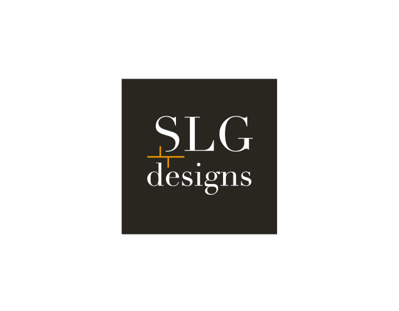 A logo for a company called slg designs
