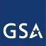 The gsa logo is on a blue background.