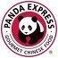 A panda express logo with a panda in a red circle.