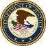The seal of the department of justice has an eagle on it.