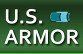 A green background with the words `` u.s. armor '' in white letters.