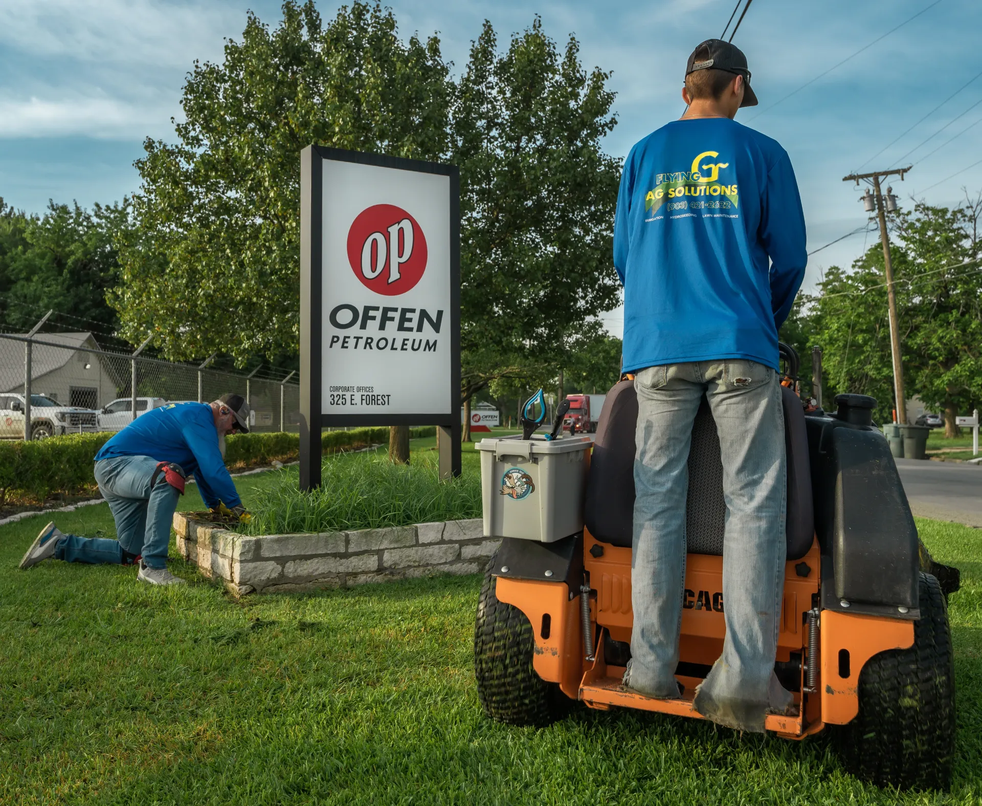 commercial lawn care company in sherman tx