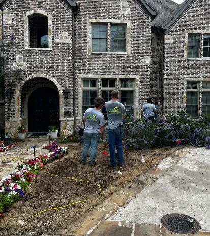 landscape installation services in sherman tx