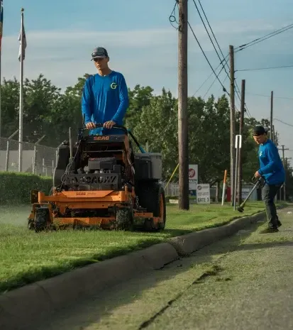 lawn mowing and edging services in sherman tx