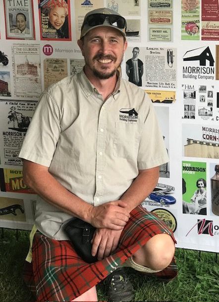 Timber Framing Instructor George Morrisons