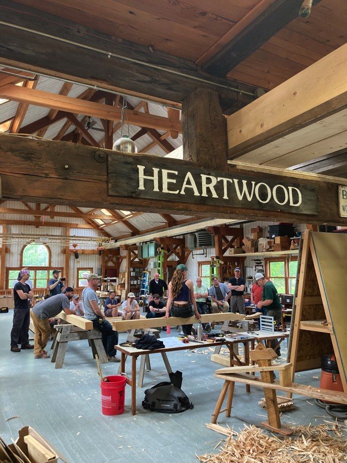 The Heartwood Timber Framing School