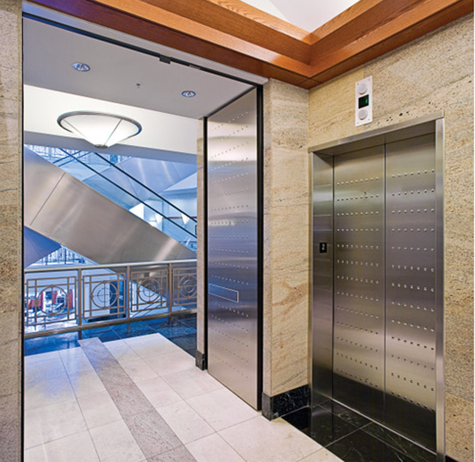 Integrated Door Near The Elevator — Rockland, MA — Allied Products Group