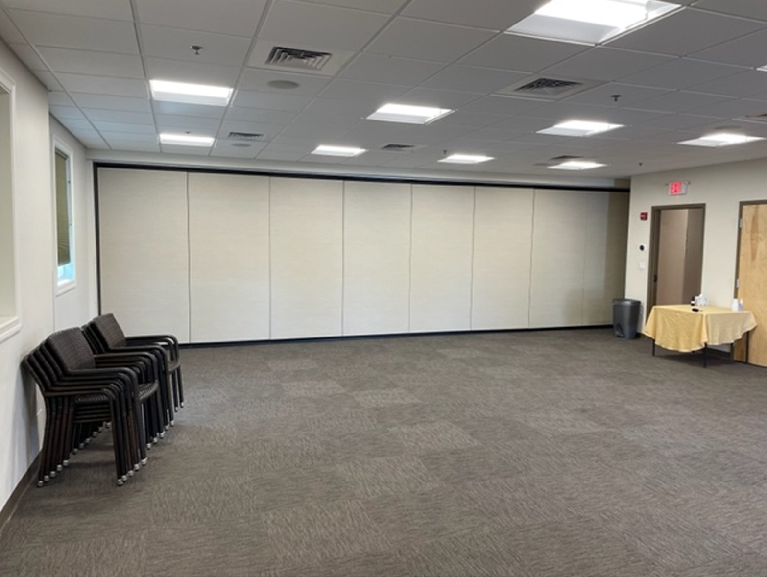 Operable Wall On The Open Space Room — Rockland, MA — Allied Products Group