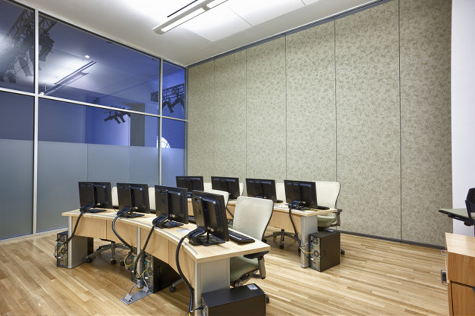 Operable Wall On The Computer Room — Rockland, MA — Allied Products Group