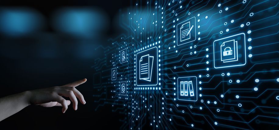 A Desk With a Computer and a Chair in an Office — Computers NQ in Aitkenvale, QLD