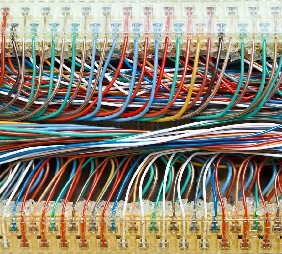 A Bunch of Wires Are Connected to Each Other in a Box — Computers NQ in Aitkenvale, QLD