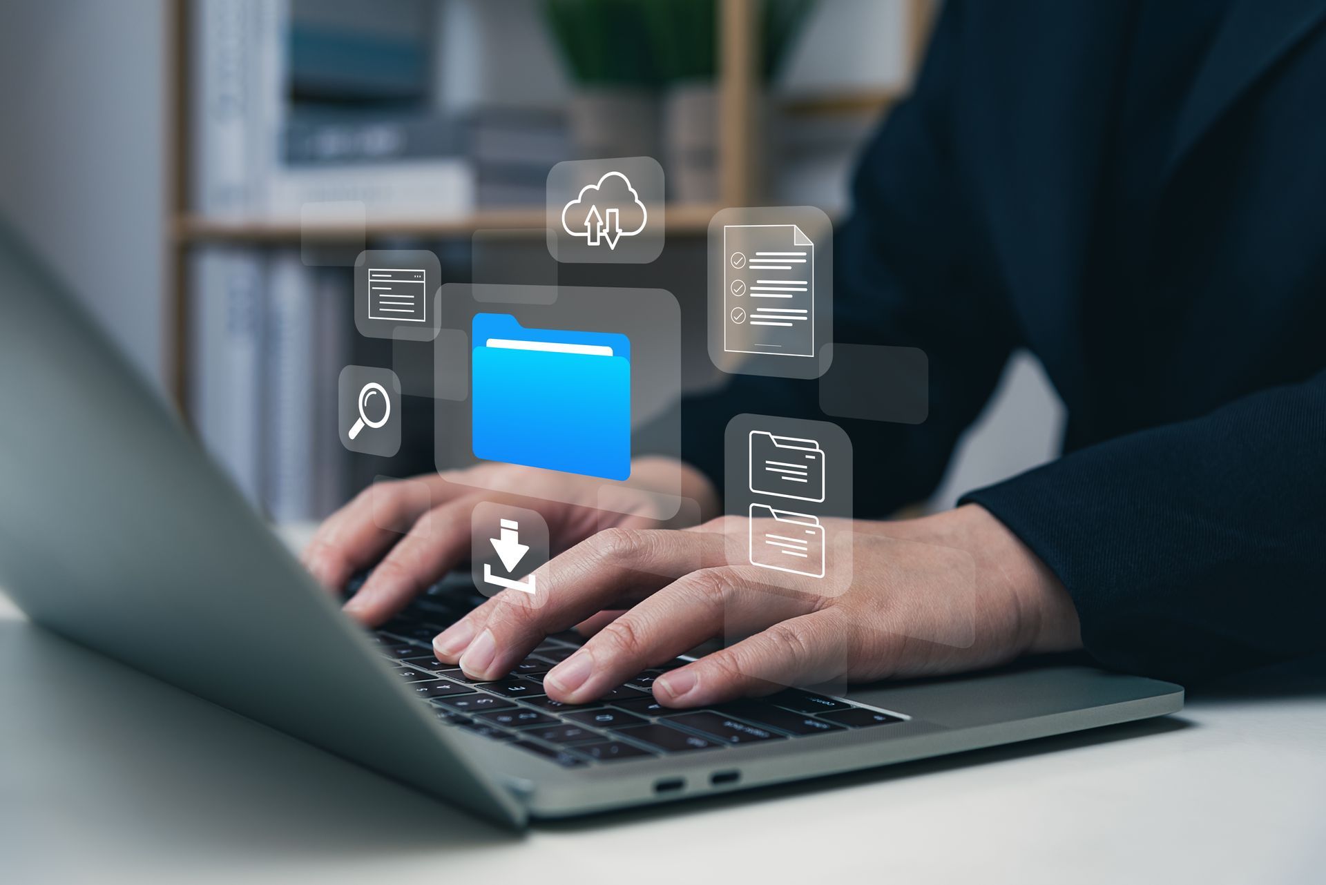 A Server Rack Filled With Lots of Colorful Wires and Cables — Computers NQ in Aitkenvale, QLD