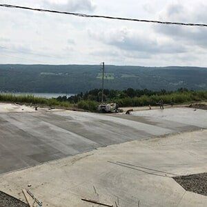 New Construction — Concrete Land Area in Bath, NY