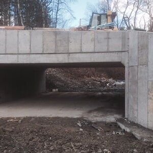 Excavation — Concrete Tunnel in Bath, NY