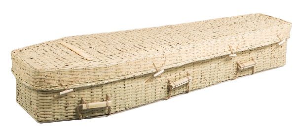 Bamboo casket