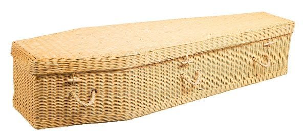 Wicker casket
