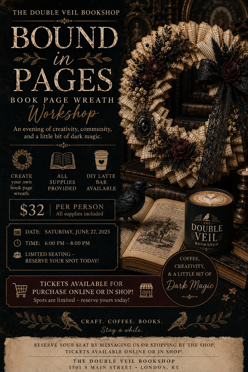 Bound in Pages Event